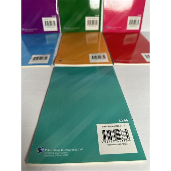 Wheel Of Fortune Lot Of 7 Puzzle Booklets RARE - Picture 8 of 14